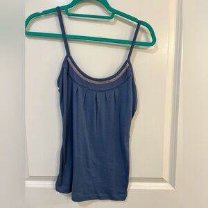 Blue Embellished Old Navy Tank Top S